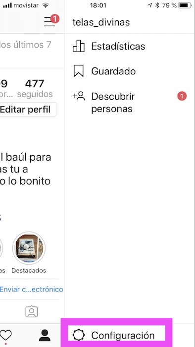 verifica tu cuenta de instagram
