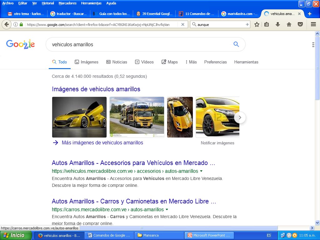 comandos de google importantes para seo