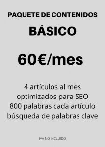contenidos para seo