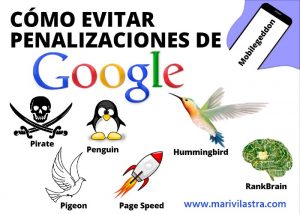 Cómo evitar penalizaciones de google